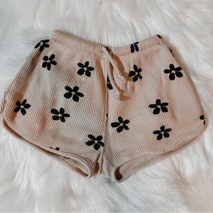 ZARA- Brown Floral Shorts